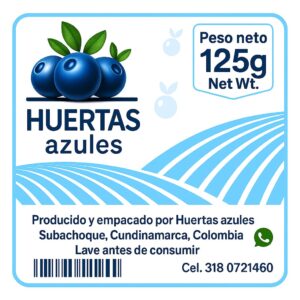 Arándano fresco 125gr